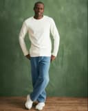Tee-shirt épais ROBIN col rond manches longues 1