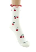 Mi chaussettes  cerises 1