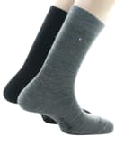 Lot de 2 paires mi chaussettes en laine 3
