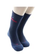 Lot de 2 mi chaussettes jacquard semelle bouclette 1