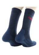 Lot de 2 mi chaussettes jacquard semelle bouclette 3