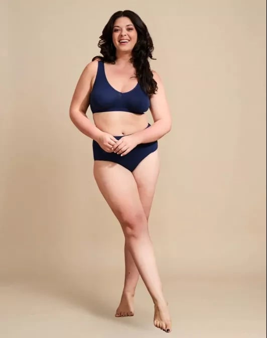 Brassière JADE, Bleu minuit