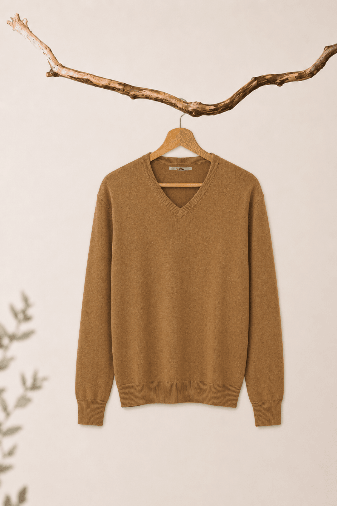 Pull LYON col V, Camel