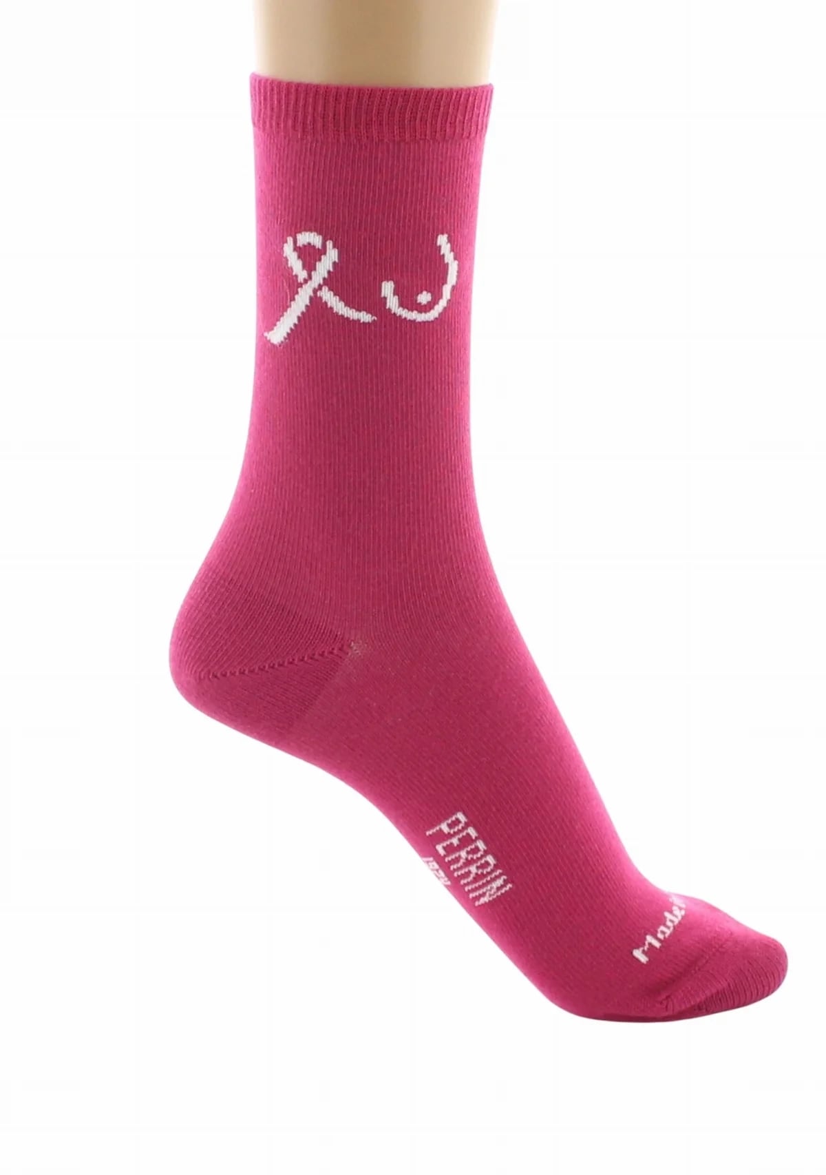 Perrin Chaussettes octobre rose, Rose