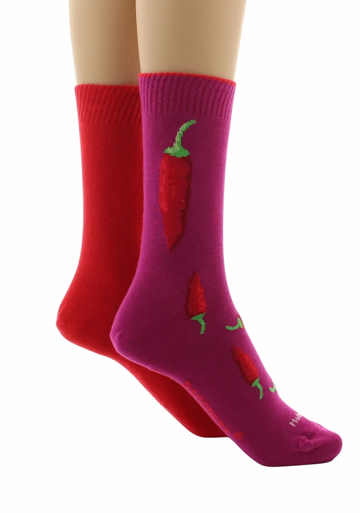 Dagobert Chaussettes piment réversibles, Rose