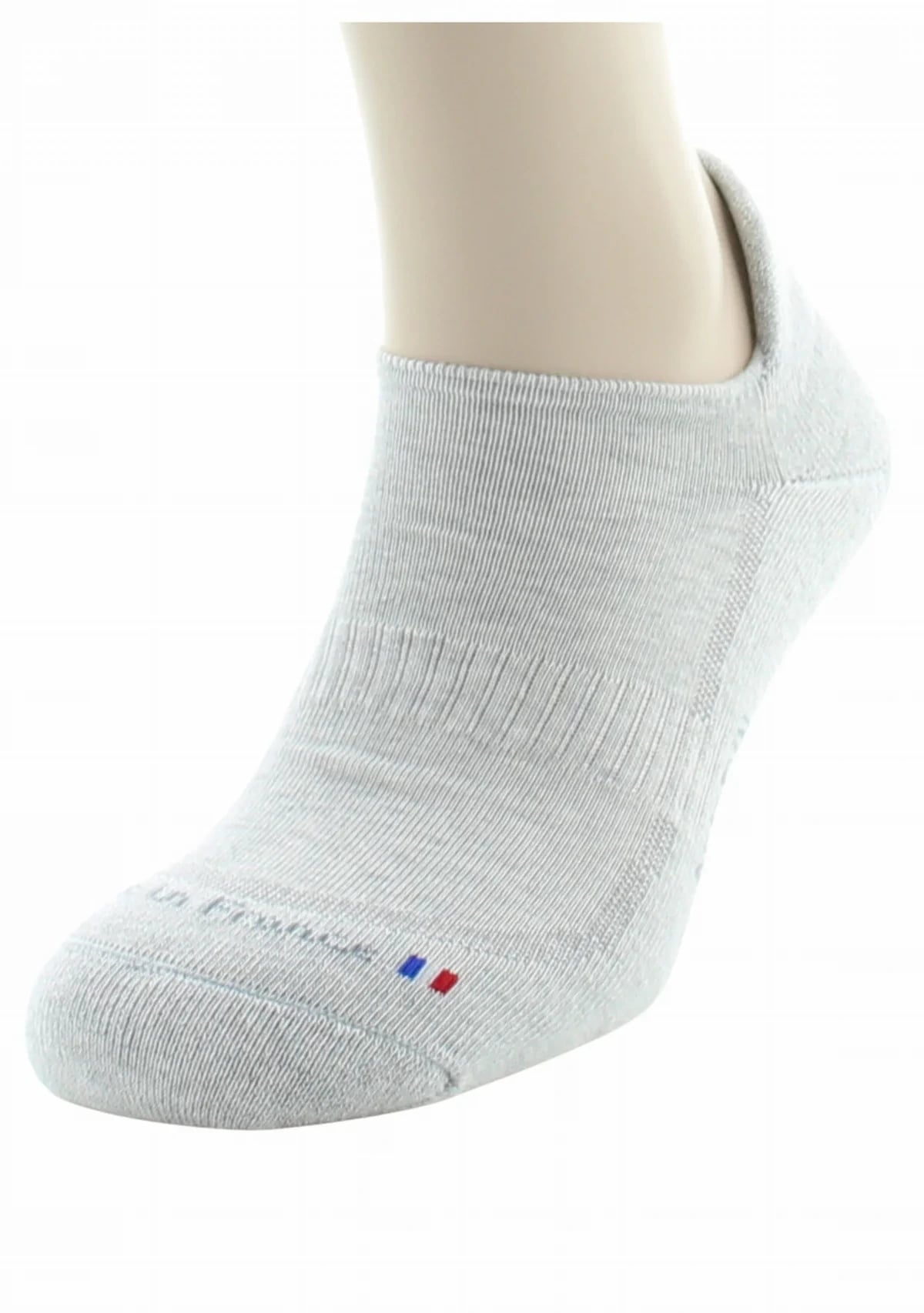 Perrin Socquettes de sport, Gris clair