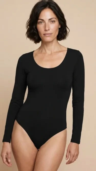 Body dos nu SARAH manches longues
