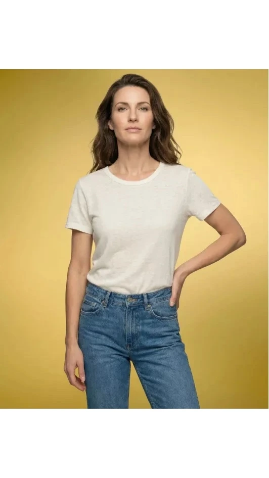 Tee-shirt ALINA col rond en lin