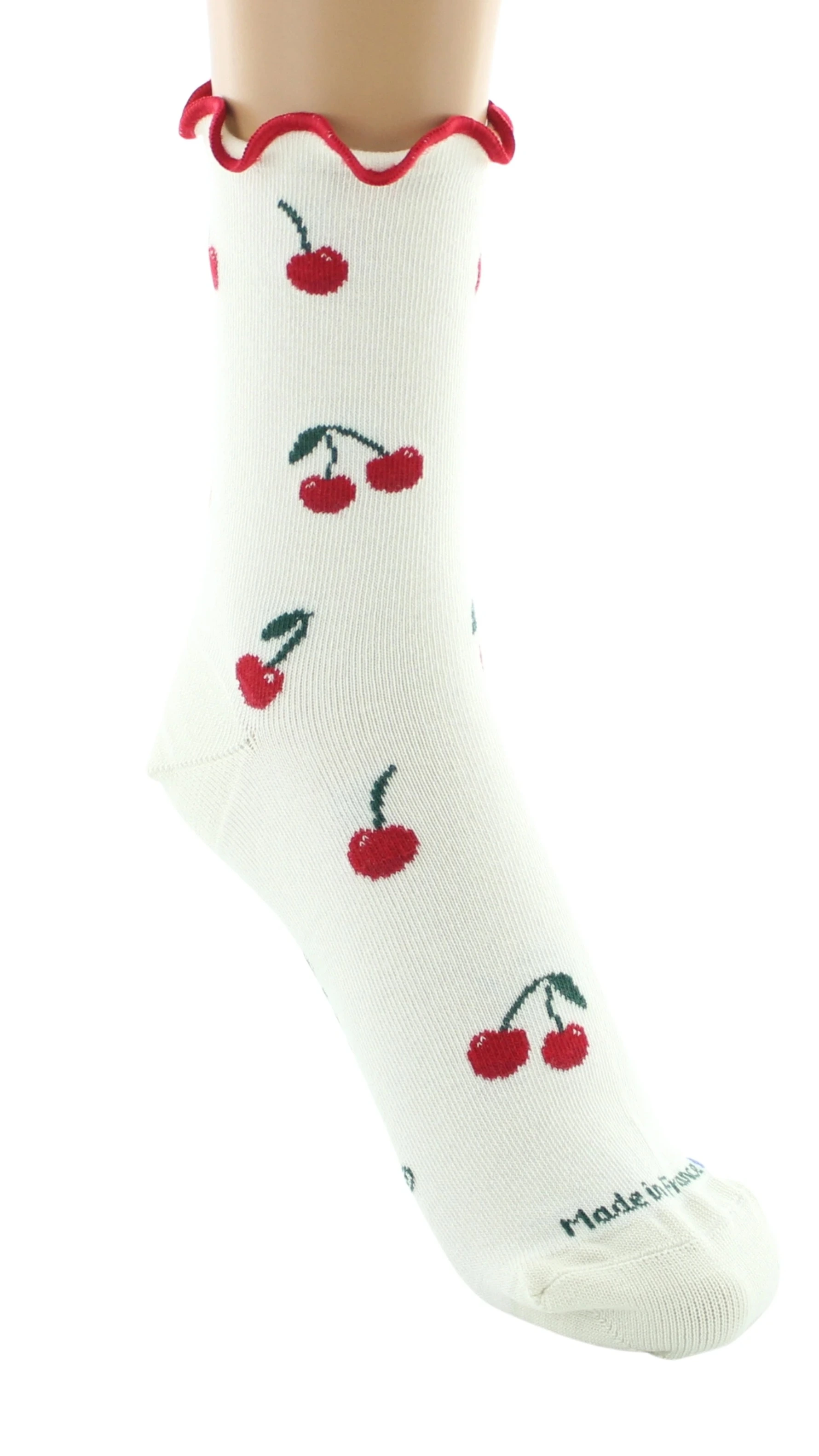 Mi chaussettes  cerises