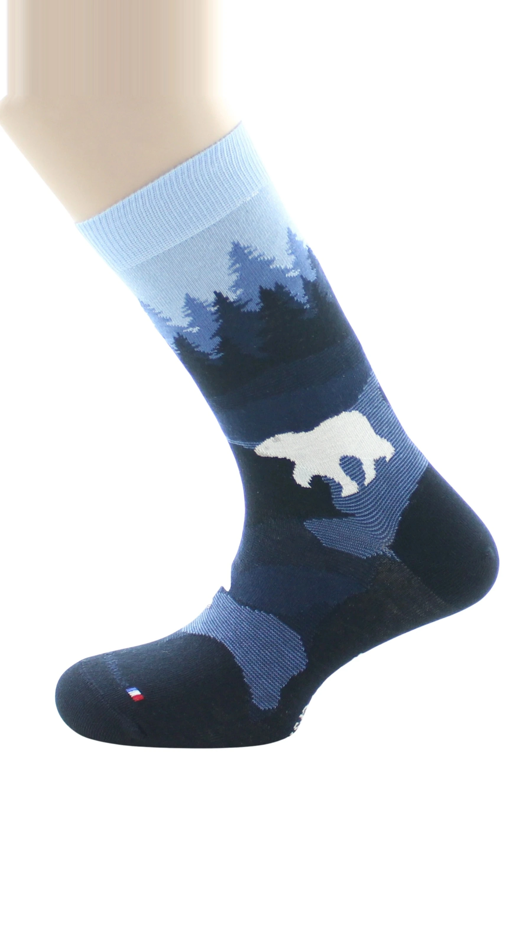 Chaussettes Dagobert forêt homme