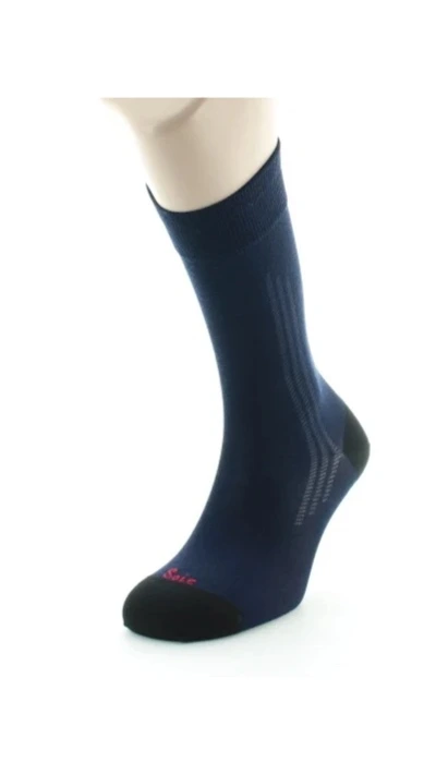 Mi chaussettes unies laine et soie