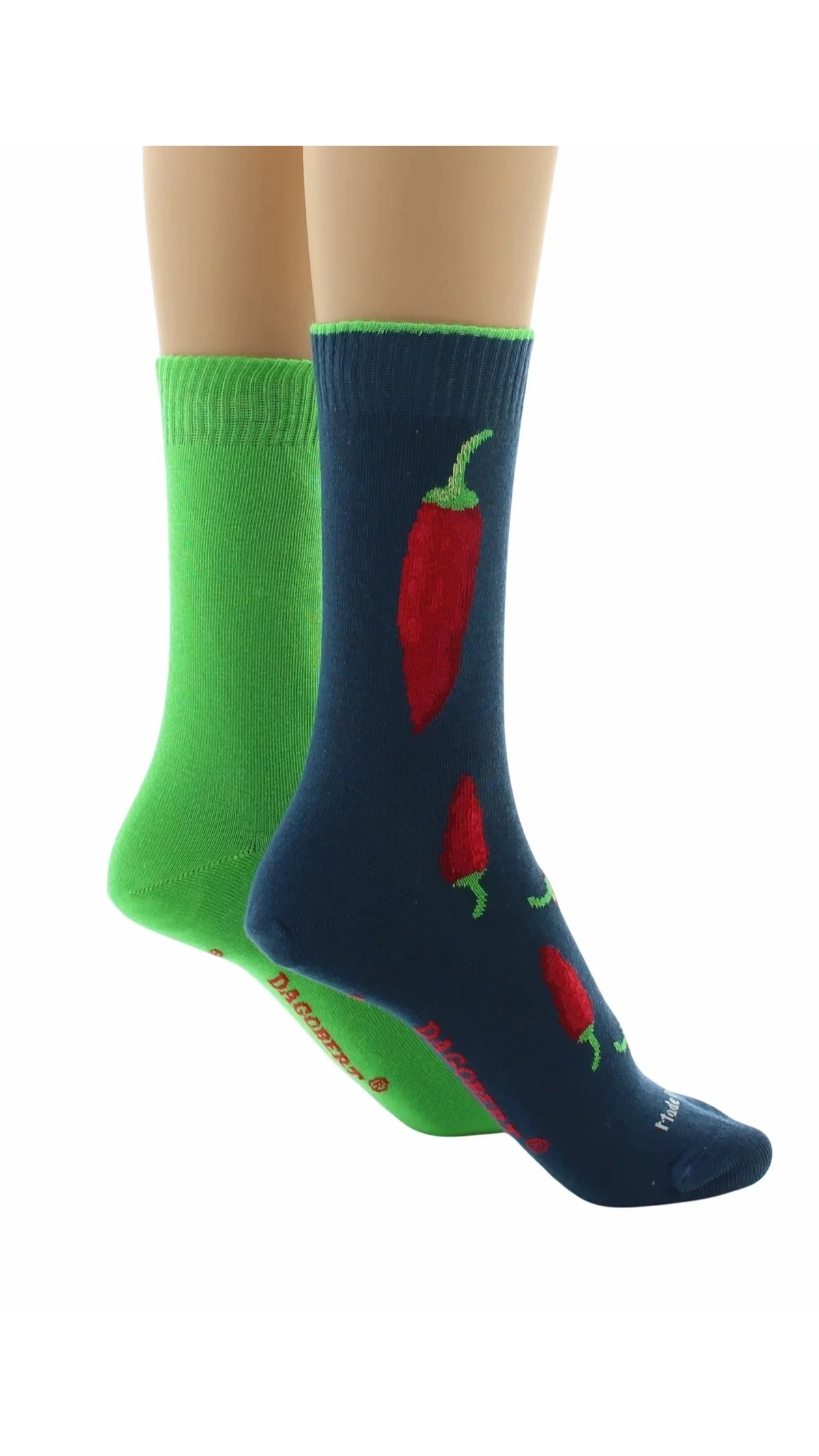 Chaussettes  piment réversibles